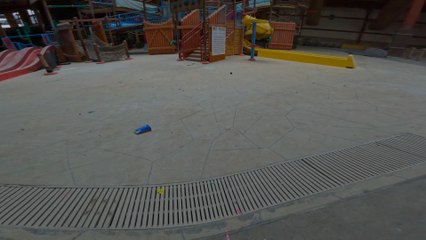 pov you’re exploring an abandoned waterpark