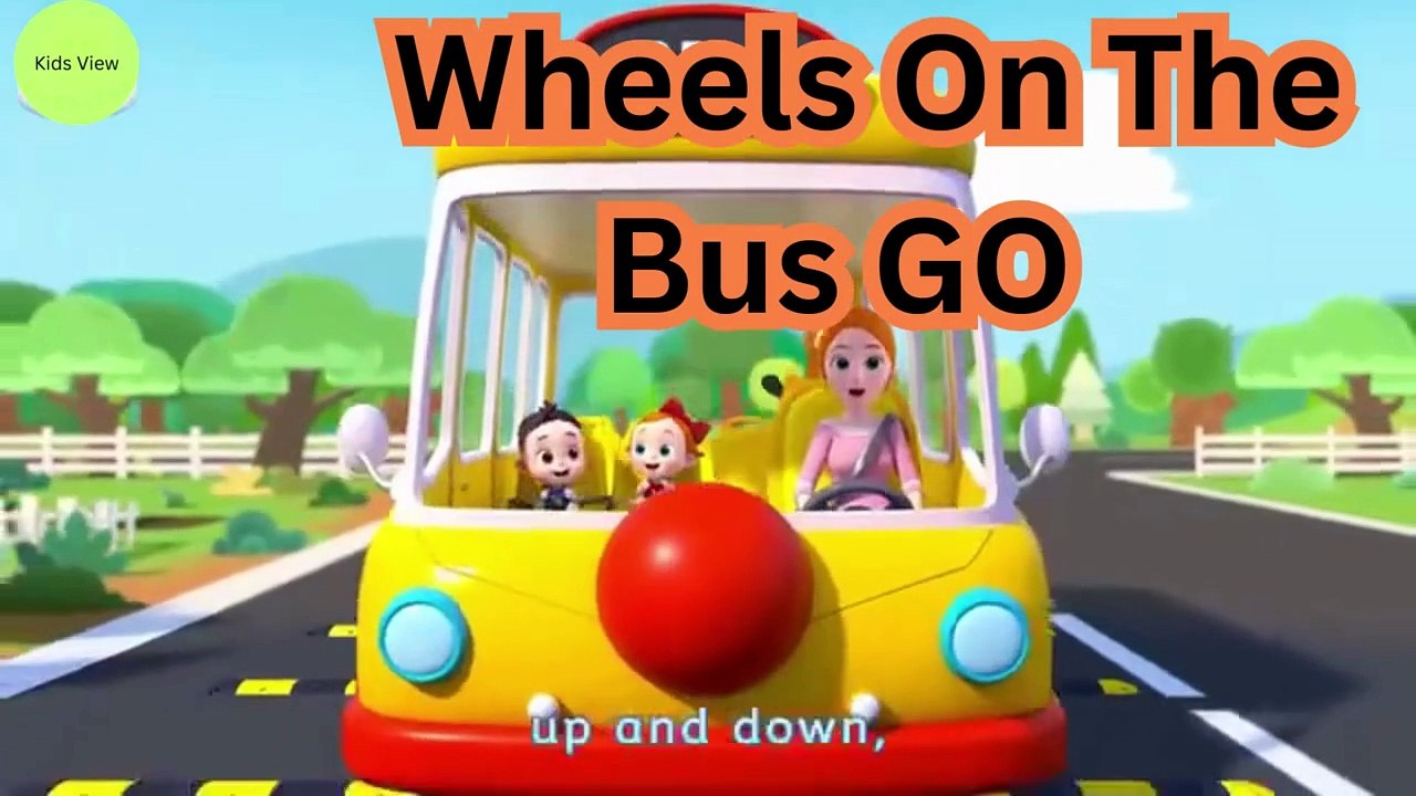 Wheels on the Bus |  Nursery Rhymes & Kids Songs | Music | Toddler
