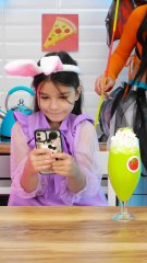 She wanted to sneak the girl's cocktail 🤣 #123go