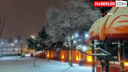 Mardin'de Kar Yağışı Hayatı Olumsuz Etkiliyor