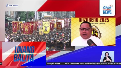 Panayam kay Fr. Robert Arellano, LRMS, Spokesperson, Nazareno 2025 and Quiapo Church | Unang Balita