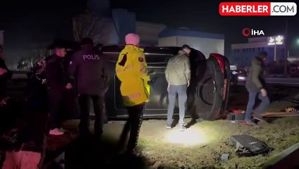 Emniyet Kemerinin Önemi: Takla Atan Araçta 2 Yaralı