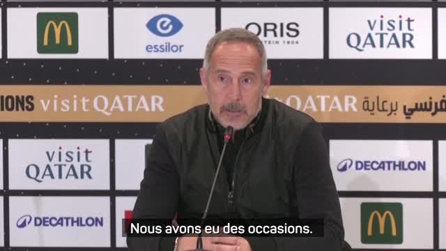 Monaco - Adi Hütter satisfait malgré la défaite