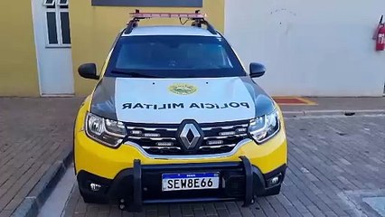 Homem é detido após vítima de furto o reconhecer e acionar a políciaas