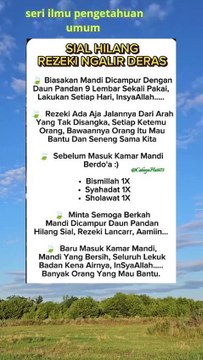 Amalan buang sial dan rezeki lancar#short #foryou #kerezekian #waliallah