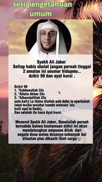 Amalan dari Syekh Ali Jaber agar dosa kita diampuni #short#foryou #kerezekian