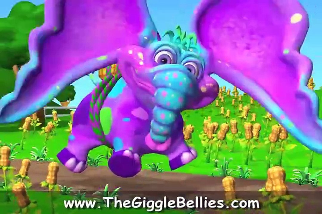 Peanut The Elephant Song  Fun Kids Songs  GiggleBellies - GiggleBellies - Colorful Toddler Learning Videos (480p, h264)