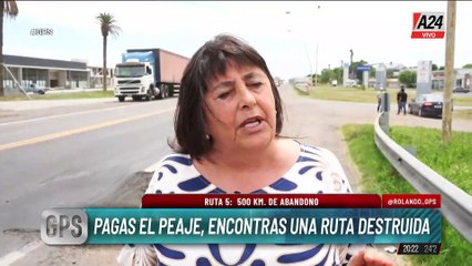 🔴RUTA 5: PAGÁS EL PEAJE PERO ENCONTRÁS ESTÁ TODO DESTRUIDO