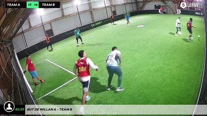 But de Willan A - Team B