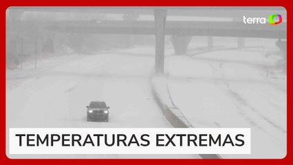Pior nevasca da década atinge centro dos EUA e deixa 70 milhões sob alerta