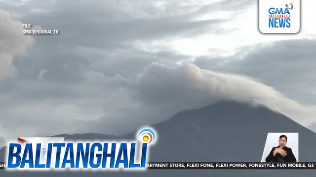 PHIVOLCS - May 37 volcanic earthquakes sa Bulkang Kanlaon sa nakalipas na 24 oras | Balitanghali