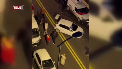 Kazadan sonra tekmeler yumruklar havada uçuştu