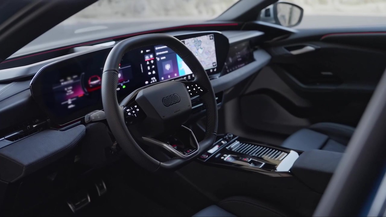 Der Audi A6 e-tron - Anzeigen und Bedienkonzept