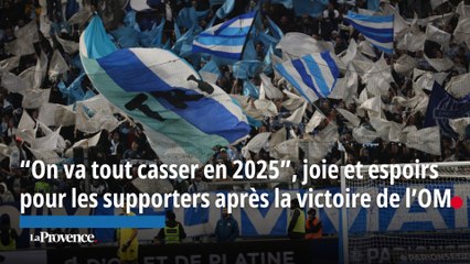 "On va tout casser ! " Joie et espoirs des supporters après la démonstration de l’OM face au Havre