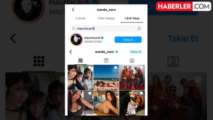 Icardi'yi tekrar takibe alan Wanda Nara L-Gante'ye tekmeyi bastı