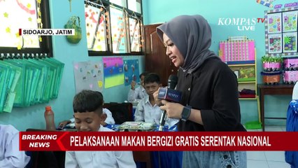 Antusiasme Siswa SD di Sidoarjo Coba Menu Makan Bergizi Gratis, Begini Kata Mereka