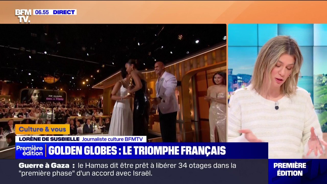 Golden Globes 2025: un triomphe français avec le film français "Emilia Perez" de Jacques Audiard, multirécompensé