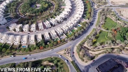 Views of Jumeirah Village Circle - #dubai #jvc