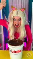 WHEN MOM DOESN'T LET YOU EAT THE BIG NUTELLA 🥲