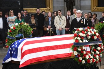 Restos de Jimmy Carter llegan a Washington