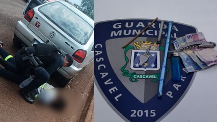 Homem é detido pela Guarda Municipal com carro furtado