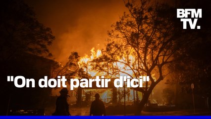 Incendies en Californie : fuir face au brasier