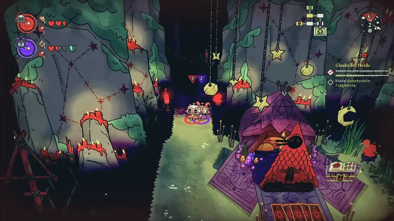 Lets play CULT OF THE LAMB #2 - CULT gets a name