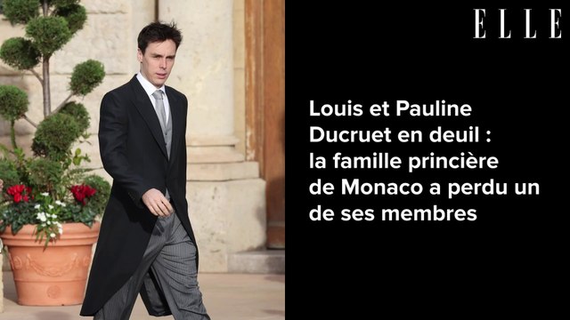 Louis et Pauline Ducruet en deuil : la famille princière de Monaco a perdu un de ses membres
