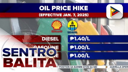 Higit pisong taas-presyo sa mga produktong petrolyo, ipatutupad bukas