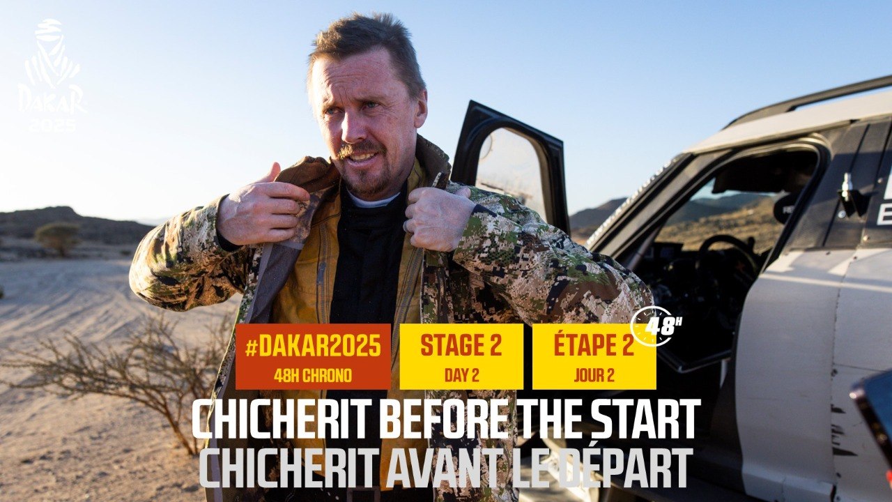 Chicherit before the start  - Stage 2 - #Dakar2025