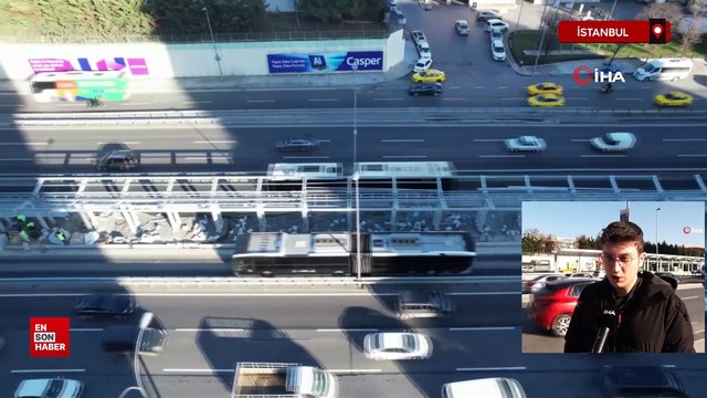 Metrobüs Yenibosna istasyonu 6 ayda yapılamadı