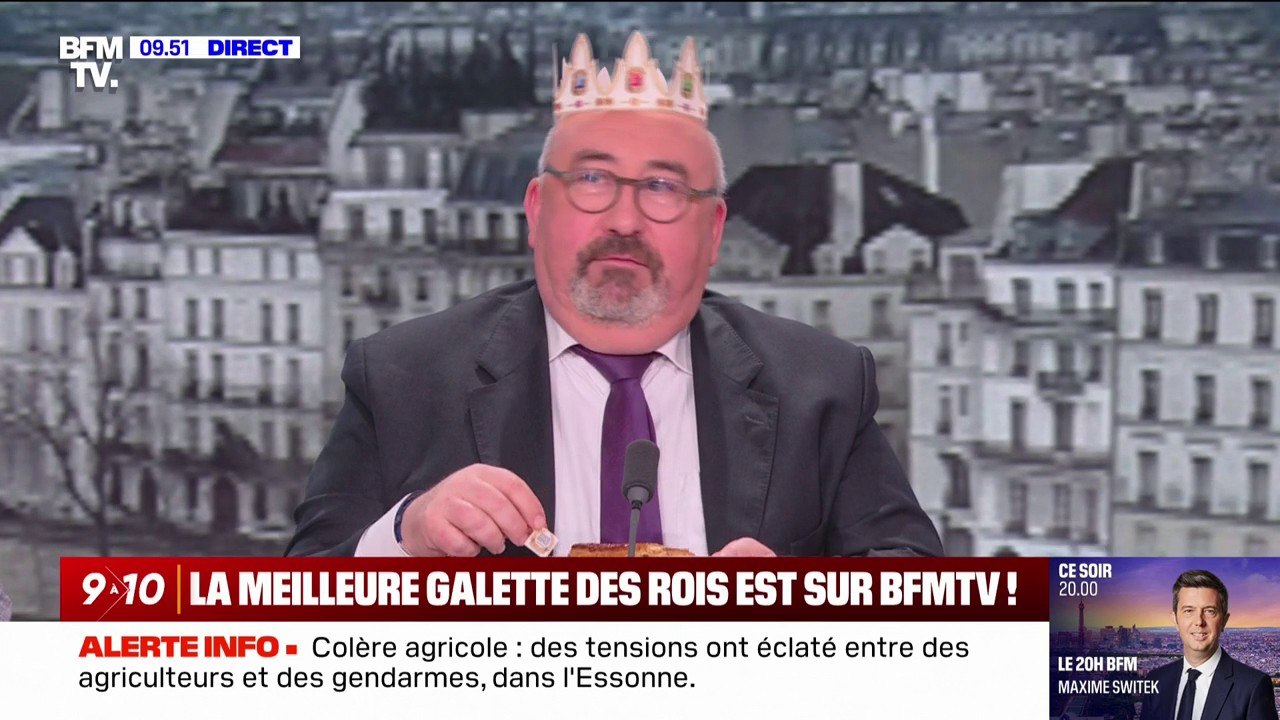 Épiphanie: la meilleure galette des rois de Paris goûtée sur BFMTV