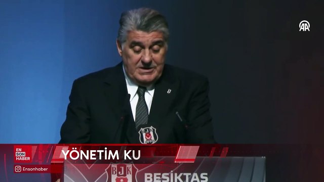 Beşiktaş'ta Başkan Serdal Adalı mazbatasını aldı