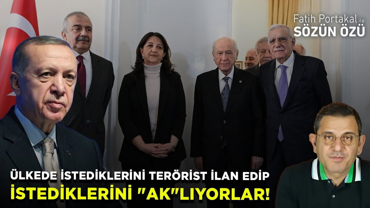 ÜLKEDE İSTEDİKLERİNİ TERÖRİST İLAN EDİP İSTEDİKLERİNİ "AK"LIYORLAR!