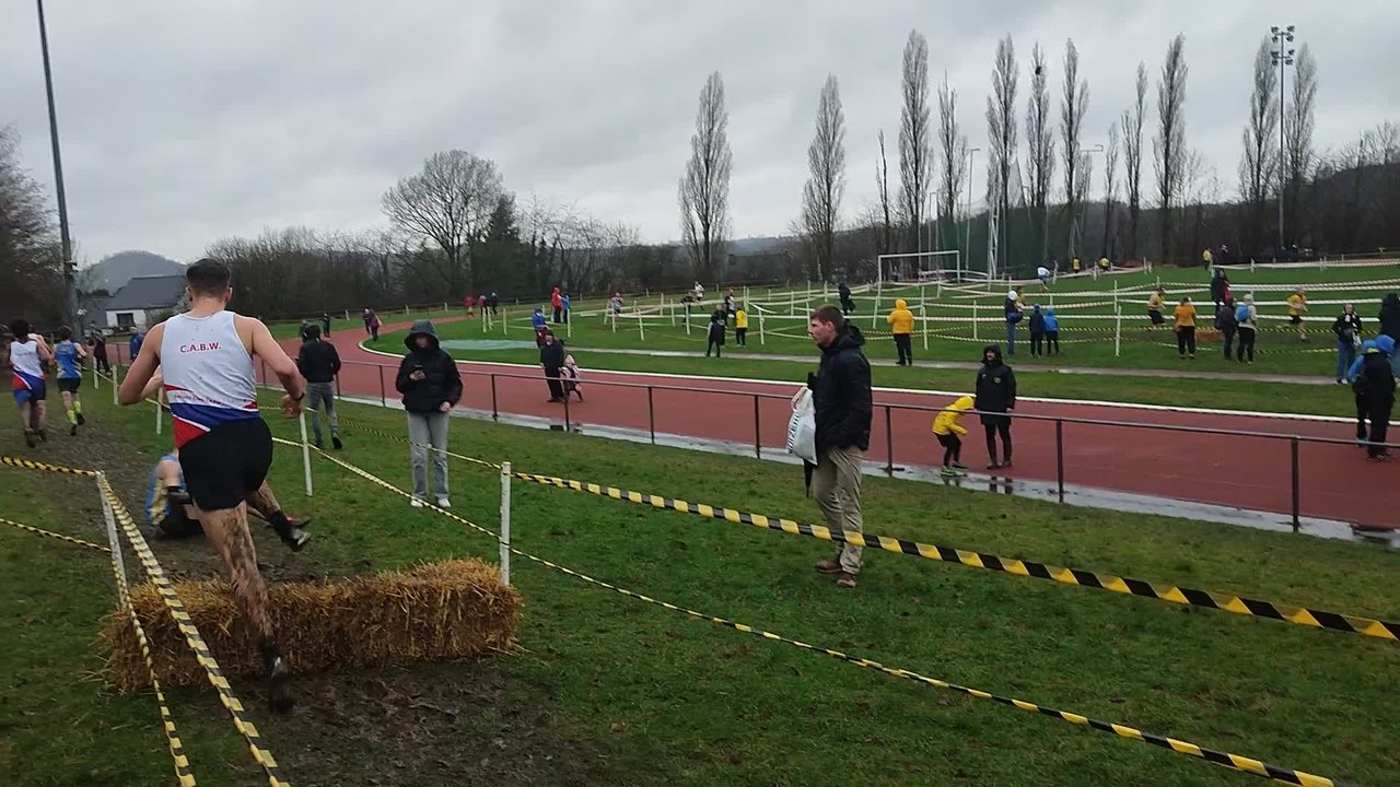 Cross Châtelineau cross court cadets scolaires hommes