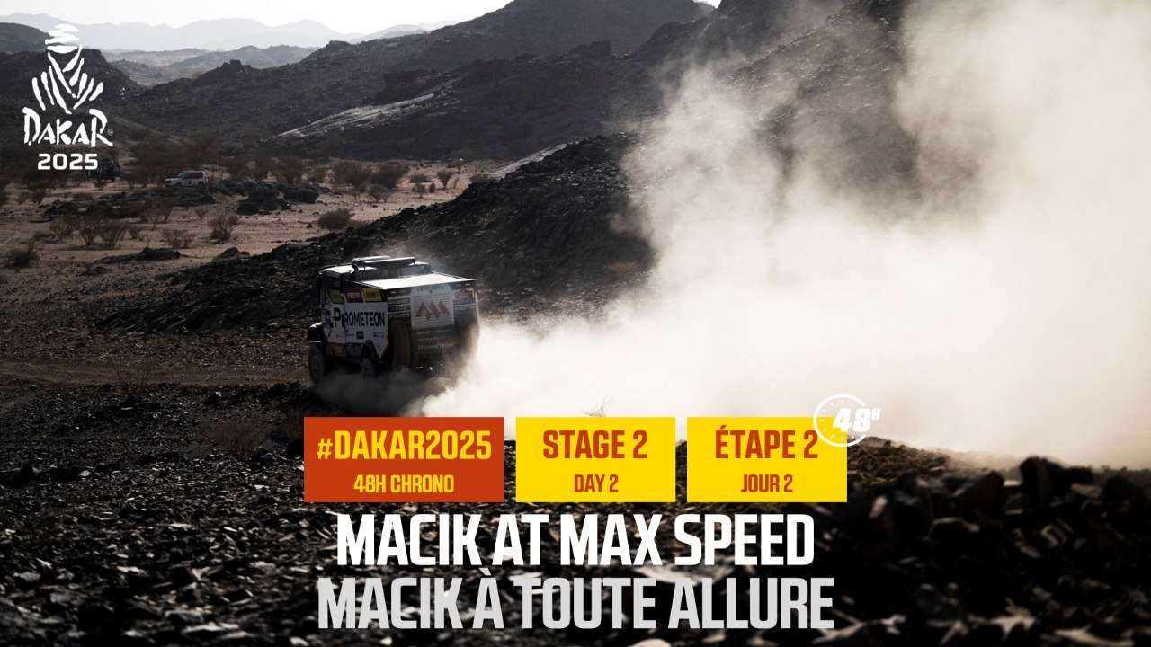 Macik at max speed  - Stage 2 - #Dakar2025