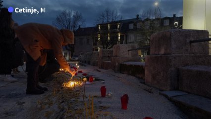 Rassemblements au Monténégro en hommage aux victimes de la fusillade