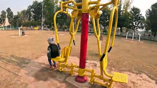 Exercise Machines in the park