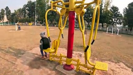 Exercise Machines in the park