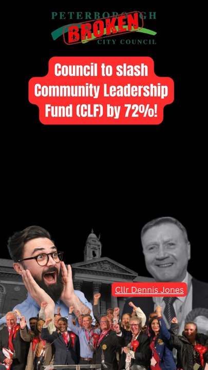 Community funding to be slashed!