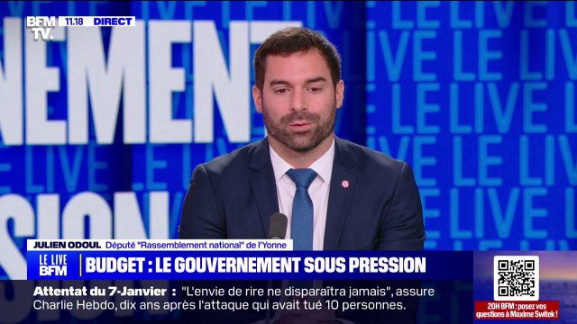 Budget: Nous déversons de l'argent aux quatre coins du monde, alors qu'on demande aux Français toujours plus d'efforts , affirme Julien Odoul (RN)
