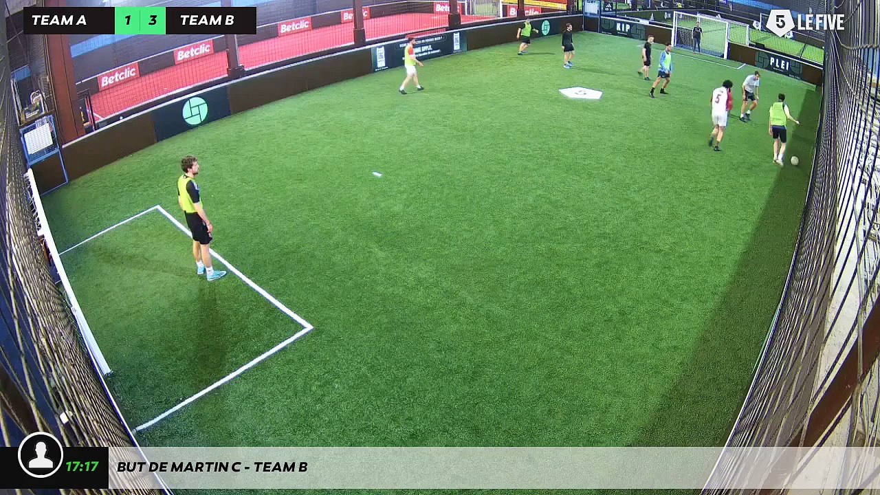 But de Martin C - Team B