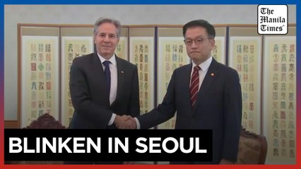 Blinken meets with South Korea's acting president Choi Sang-mok