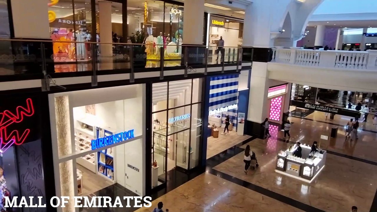 Walking Tour - Mall of Emirates - #dubai #dubaimall