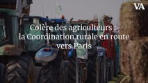 Colère des agriculteurs : la Coordination rurale en route vers Paris