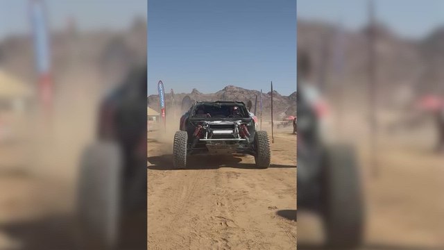 Así llega el coche de Sainz tras su accidente en las 48 horas: sin carrocería ni parabrisas delantero