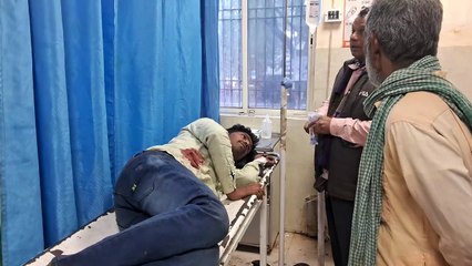 खाना खाने के दौरान चचेरे भाई को चचेरे भाई व चाचा ने मारी गोली,इलाज जारी