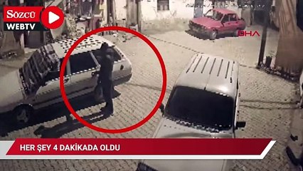 Her şey 4 dakikada oldu