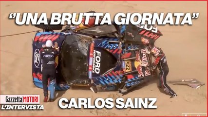 Dakar 2025: Carlos Sainz affronta una giornata difficile con incidenti e forature 🚗