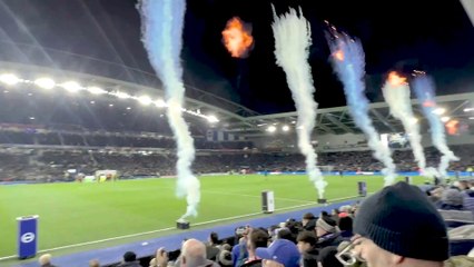 Fan Cam: Brighton and Hove Albion vs Arsenal